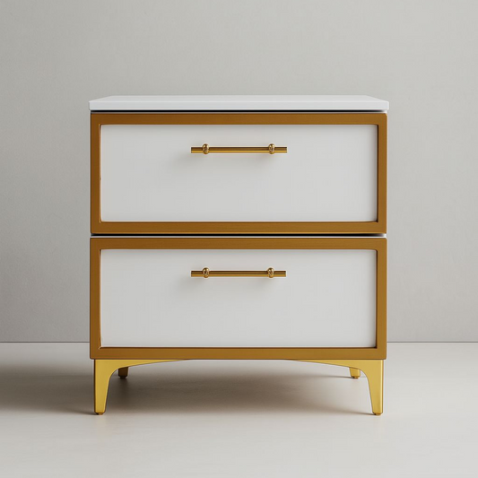 Modern Luxe Nightstand – Set of 2