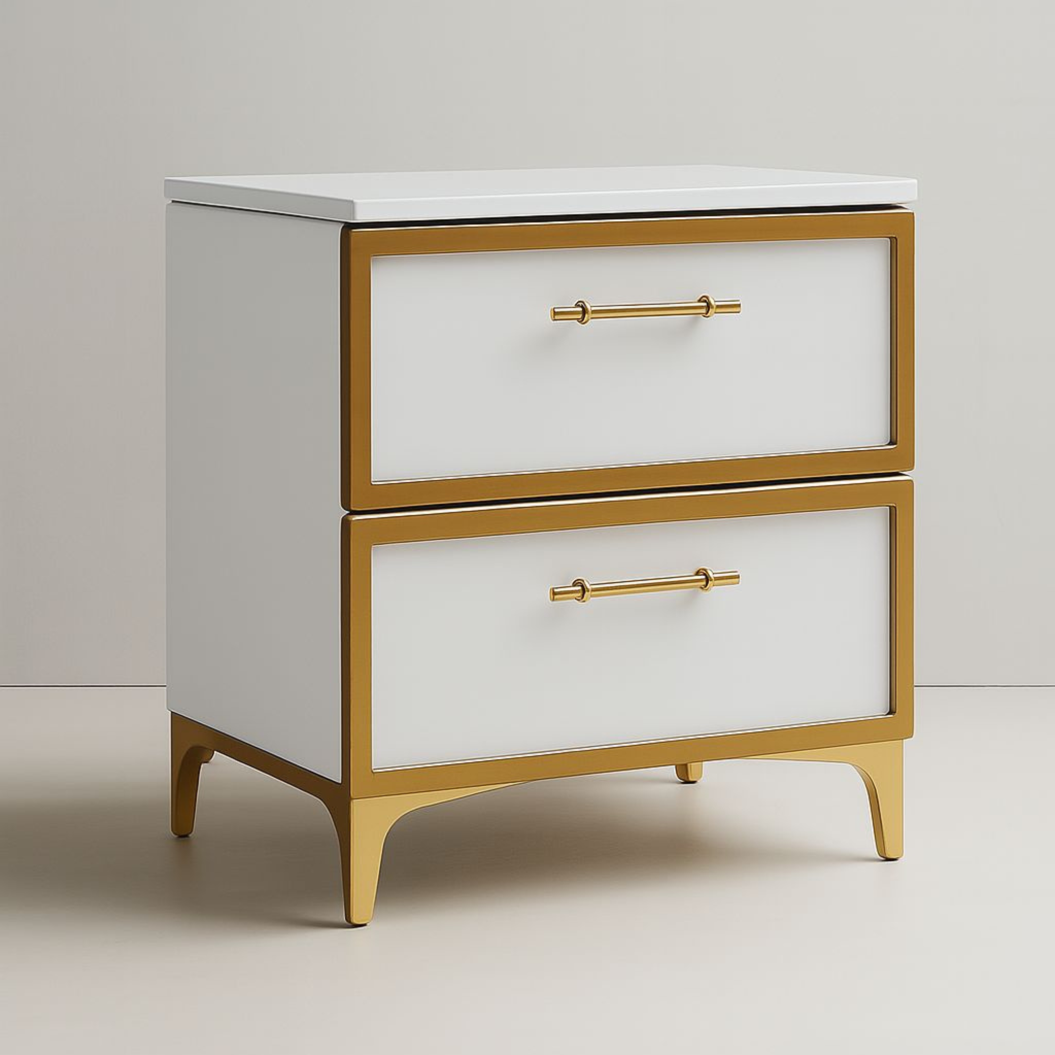 Modern Luxe Nightstand – Set of 2