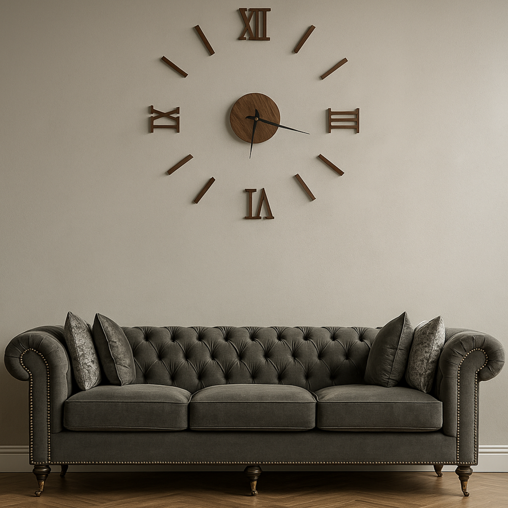 3 -Seater Chesterfield Sofa