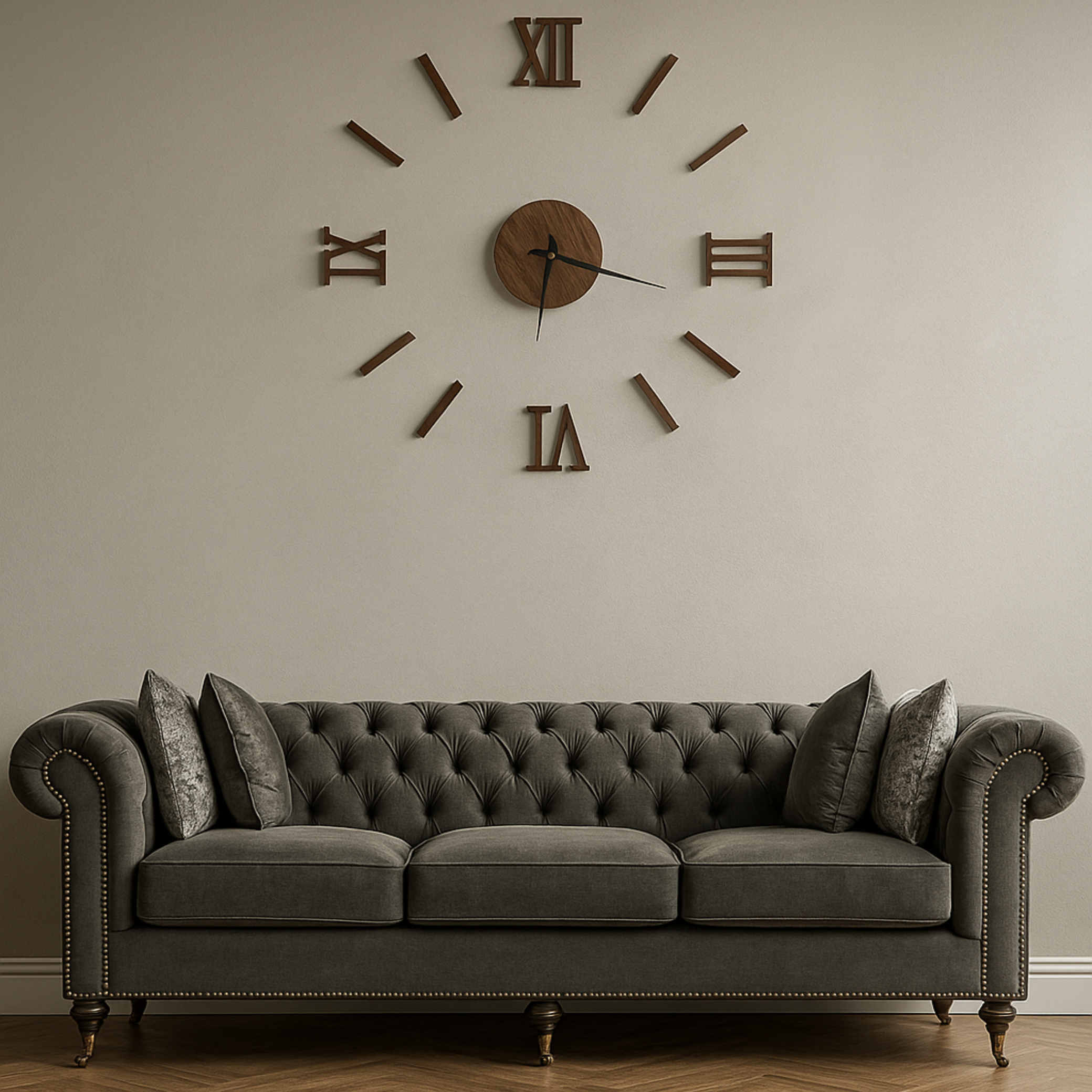 3 -Seater Chesterfield Sofa